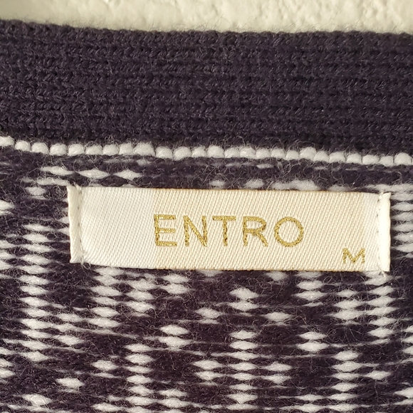 entro Boho Fringe Binge Oversized Vest. - Picture 10 of 10